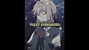 Violet Evergarden vs Artoria Pendragon #shorts