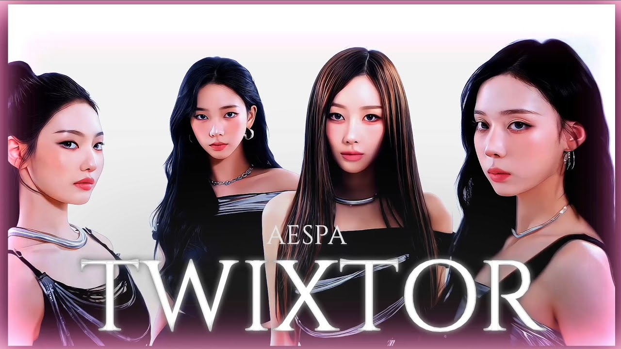 TWIXTOR 4K AESPA | AESPA EDITING CLIPS 🖇️