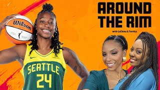 Jewell Loyd interview: Leading young Storm, epic battle with Arike & Pickleball | Around The Rim