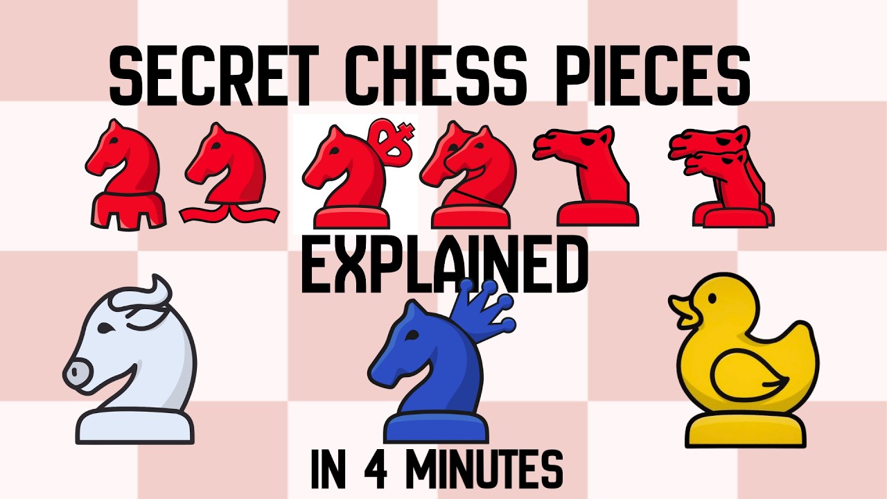 Secret Level Chess Explaining every SECRET Chess piece (in under 4 Minutes) - YouTube