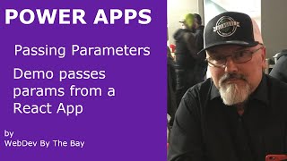 PowerApps Components, Parameters and React