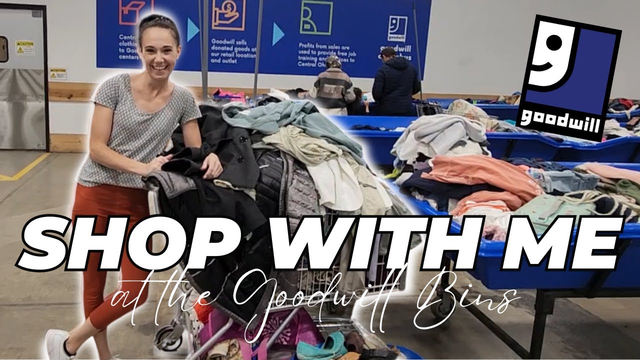 SHOP WITH ME at the Goodwill Bins! What Did I Find to Resell on ...