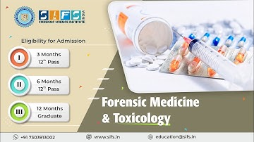 Forensic Medicine & Toxicology | Online Course  Sherlock Institute of Forensic Science