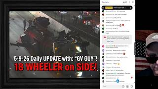 BITCOIN UPDATE AND 18 WHEELER #bitcoin #surfin #cryptocurrency #18wheeler #crash #accident
