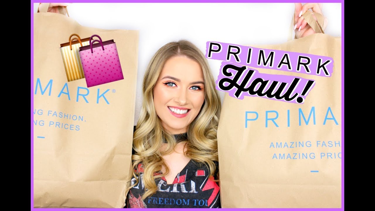 MASSIVE AUGUST PRIMARK HAUL 2019! 🛍| shivonmakeupbiz
