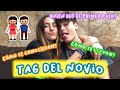 TAG DE LOS NOVIOS + NOS MAQUILLAMOS UNO AL OTRO | Tell Me Leslie