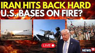 US Under Attack LIVE! IRAN Launch Missiles On US Bases In Middle East | Did Trump Took Iran Lightly?