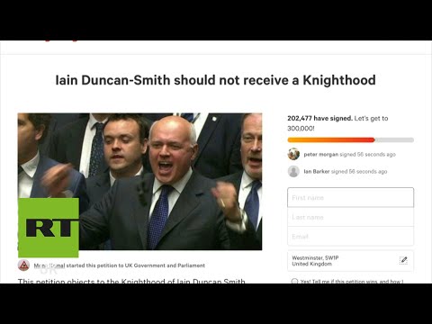 Petition against IDS getting a knighthood gets over 200k signatures