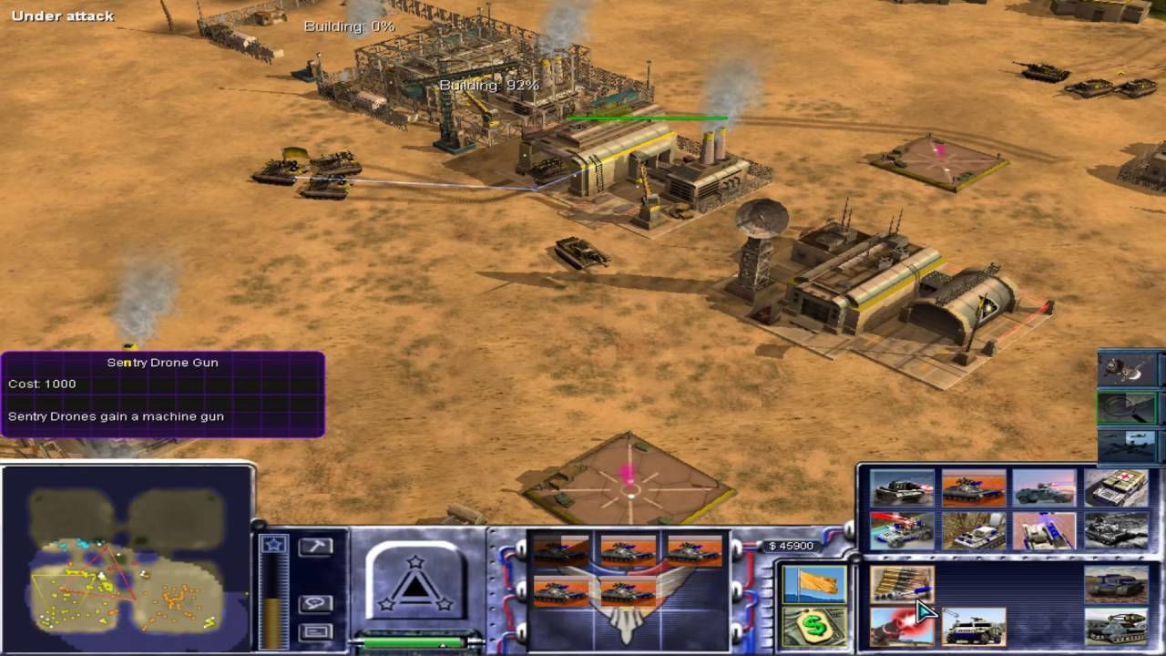 Command & Conquer Project Raptor: Laser & Air Force Generals vs Stealth ...