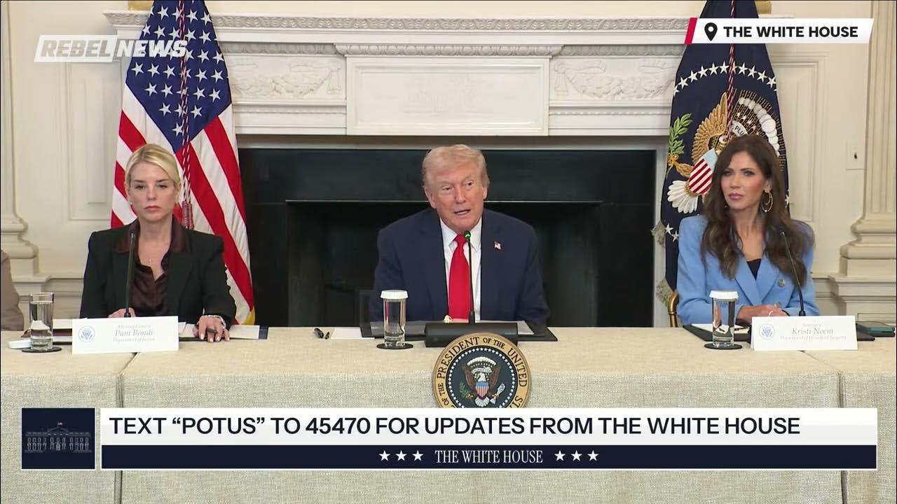 FULL: President Trump’s Roundtable on Antifa terrorism joined by independent journalists