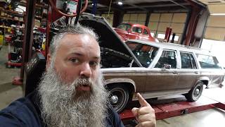Uncle Terry's Ford LTD Crown Victoria Country Squire Fixin BEGINS and CRISIS AVOIDED!