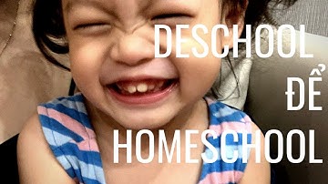 1 THÁNG SANNIE DESCHOOL CÙNG MẸ | LAZY MOM | MẸ LƯỜI