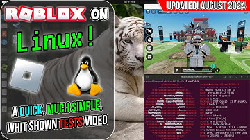 Play Roblox on Linux! (Updated/Tested/Easier/All Distros) (Updated August 2024)!!!