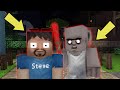 Granny vs Steve funny horror animation part 2 - Minecraft story