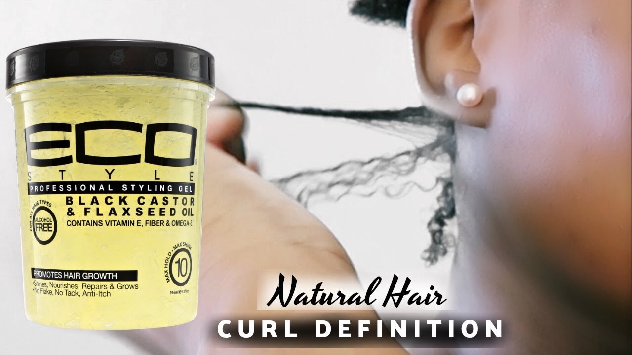 CURL DEFINITION FOR NATURAL 4C HAIR • ft. Eco Styler Black Castor & Flaxseed Oil Review | Ti Sonders