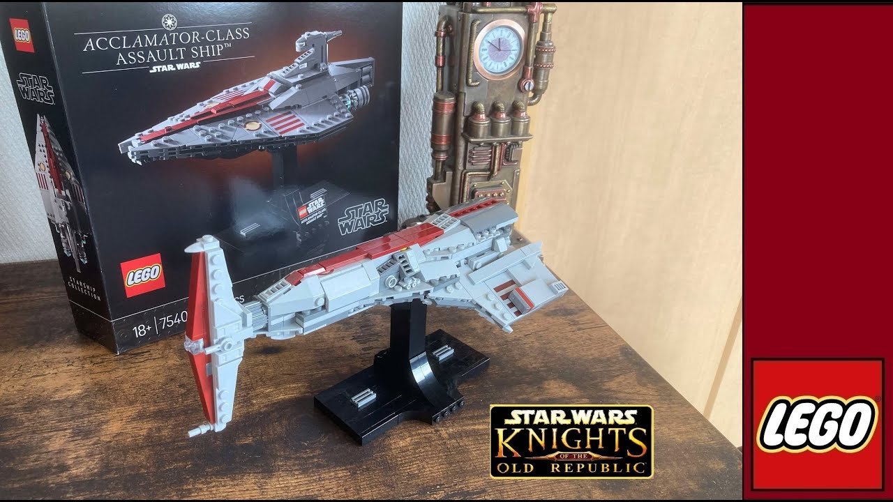 LEGO KOTOR Endar Spire Alternate Build of 75404 Acclamator