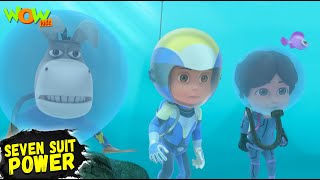 vir aur imli gaye samandar mein vir the robot boy seven suit powers 2025 wow kidz spot
