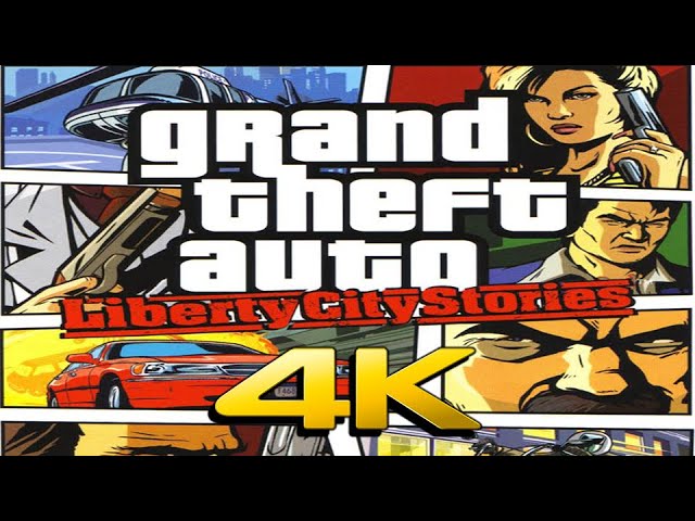 GTA: Liberty City Stories - All Missions / Full Game Walkthrough (4K) 