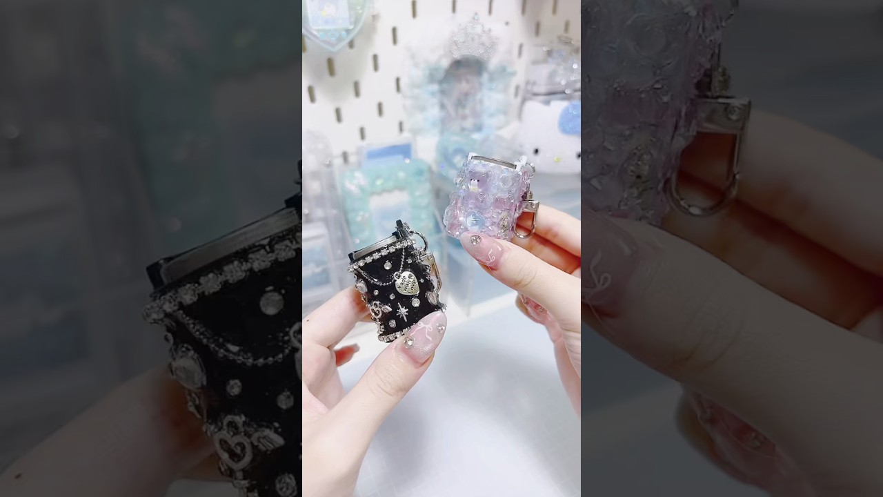 百均のコインシリンダーデコってみた🪄︎︎◝✩ 地雷系とゆめかわカラー🩵💜 - YouTube