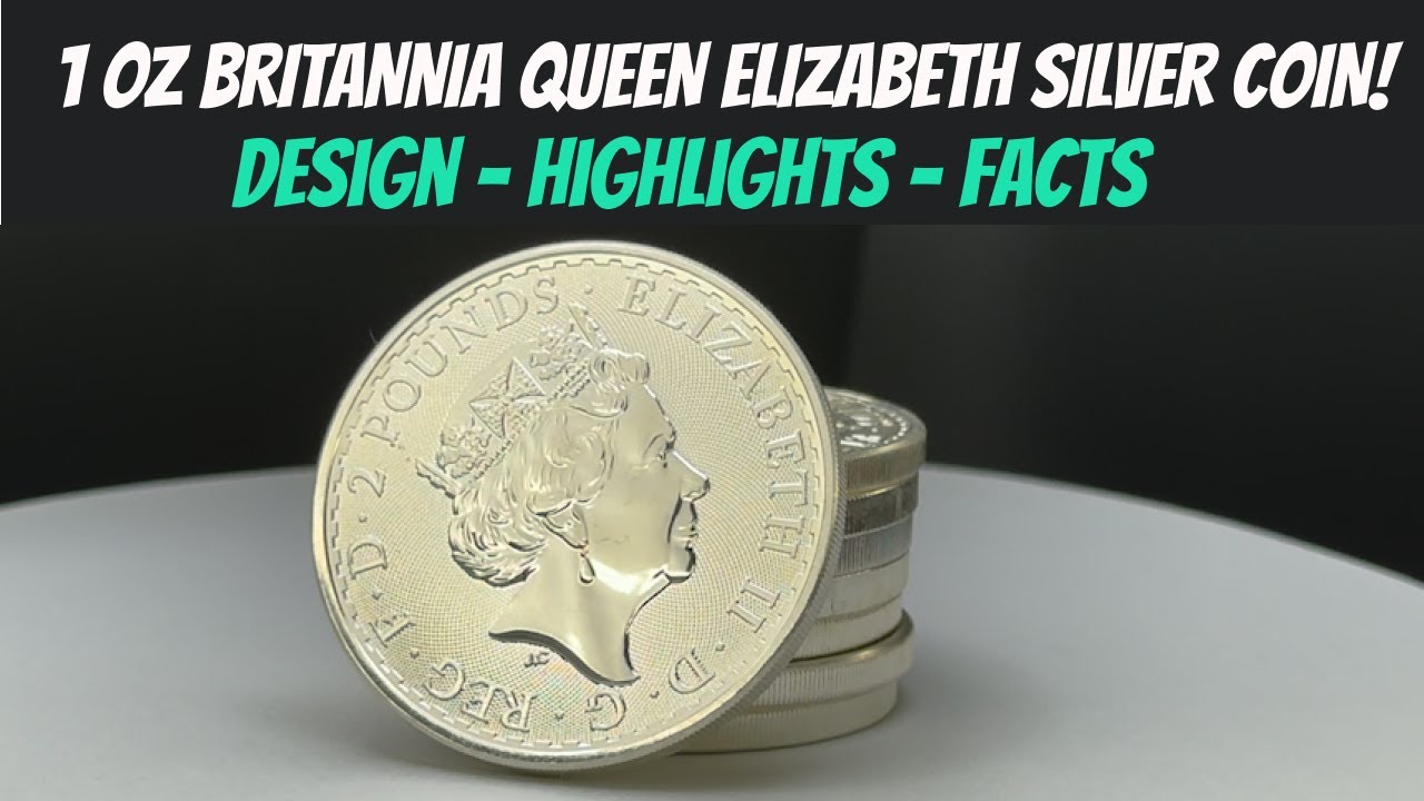 1 oz 2023 Britannia Queen Elizabeth Silver Coin - Highlights
