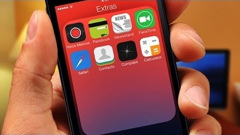 FolderEnhancer - New Features To Folders On iOS 7