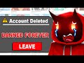 we got banned…