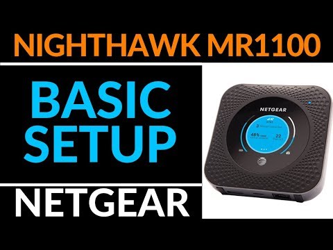 Netgear Nighthawk M1 MR1100 Setup - Netgear Hotspot Tutorial