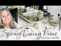 Spring Dining Room Decorate with Me | 2022