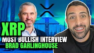 XRP Ripple The Most Bullish Interview With Brad Garlinghouse Ever! Bitcoin Halving 20 Hours Away