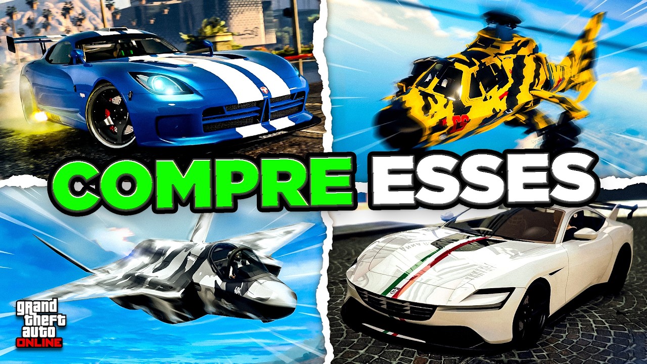 12 VEÍCULOS QUE TODO JOGADOR SOLO PRECISA TER NO GTA 5 ONLINE!