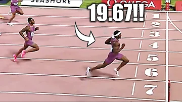 The 200 Meters Just Got DESTROYED! || 2024 Diamond League Doha