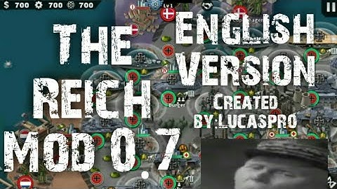 The Reich Mod 0.7 (English Version) yay- World conqueror 4