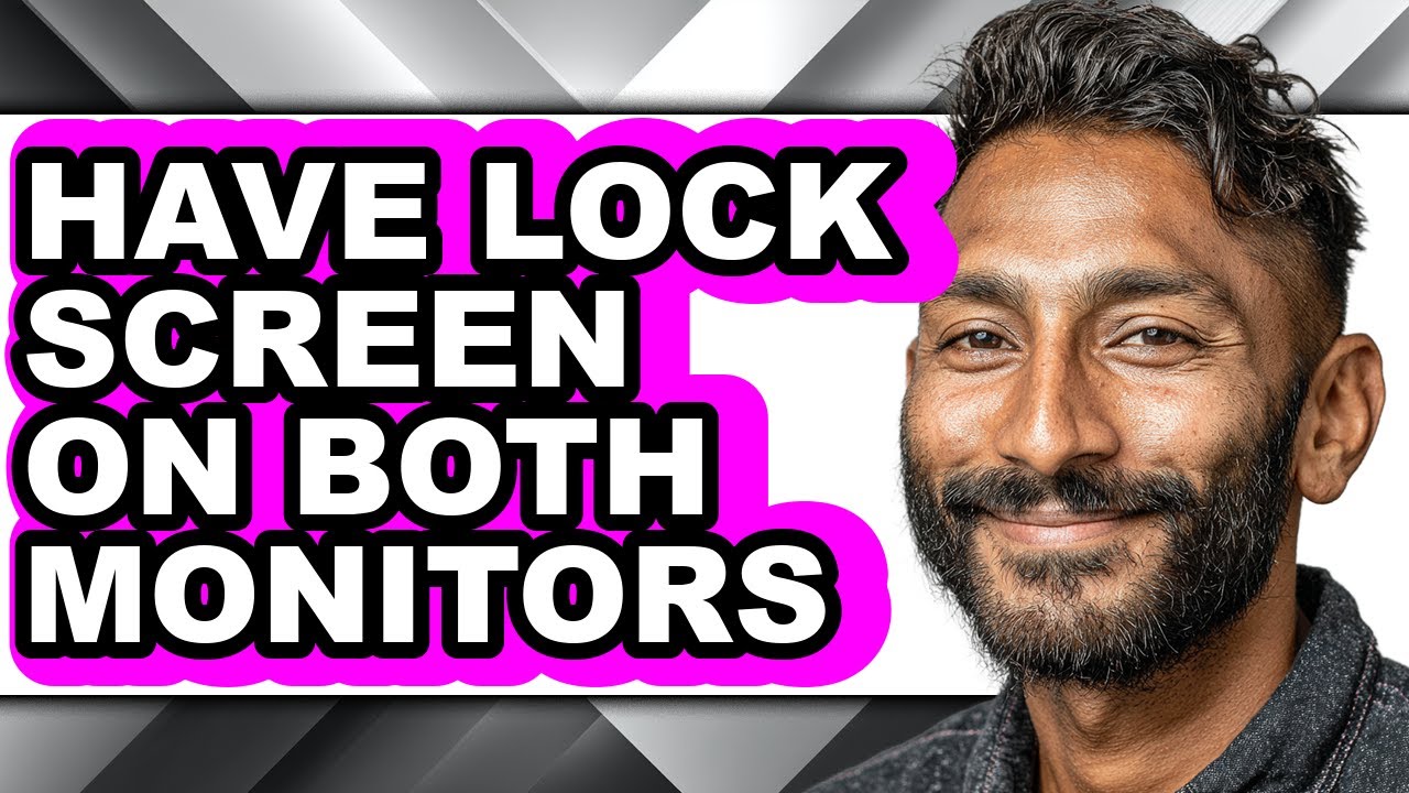 How to Have Lock Screen on Both Monitors (only Way) - YouTube