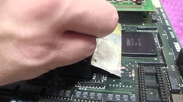 Sega System 16B/A Arcade PCB Hitachi FD1094 A-12 Battery Replacement