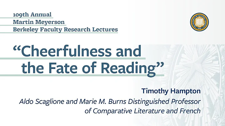 Martin Meyerson Berkeley Faculty Research Lecture:...