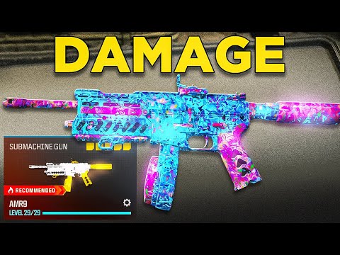 the *MAX DAMAGE* AMR9 SETUP is INSANE in MW3! 😲 (Best AMR9 Class Setup) 