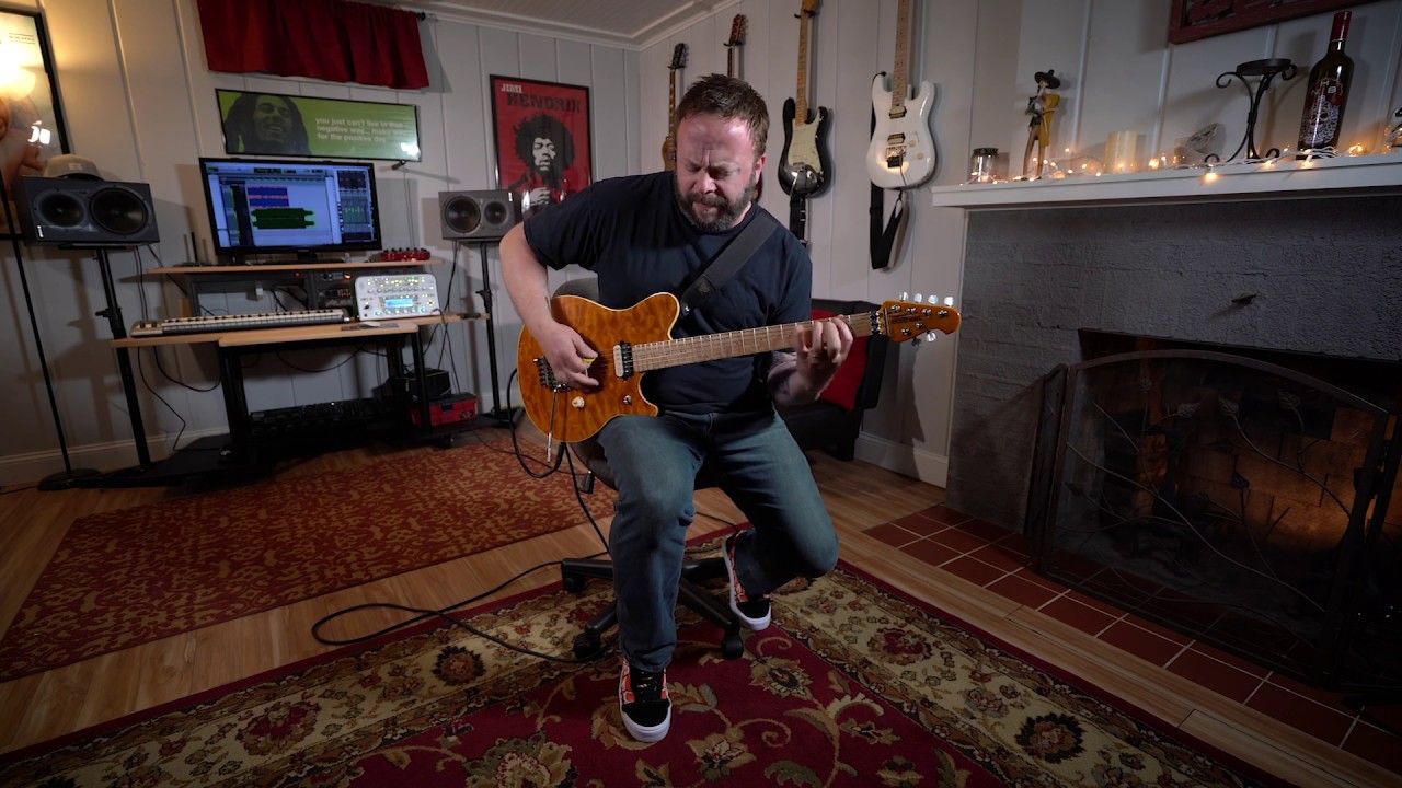 Gold Lion 5150lll Kemper Amp Profiles with Musicman Axis EX