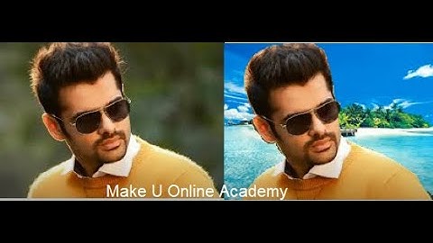 How to Remove photo background in MS Paint Easily - 20K+ Views-Best Video