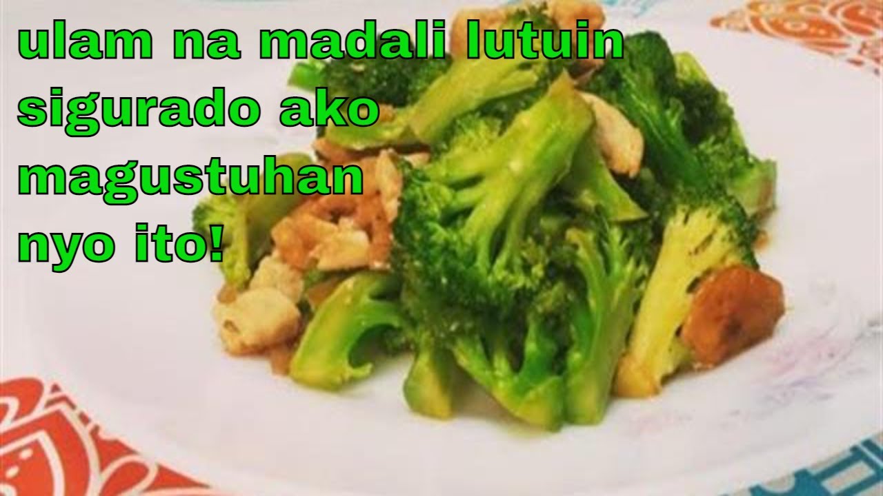 CHICKEN AND BROCCOLI STIR FRY |BROCCOLI & CHICKEN RECIPE |MURANG ULAM ...