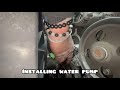 How To Replace Water Pump/2007 Jeep Liberty Water Pump Replacement/Jeep Serpentine Belt Routing