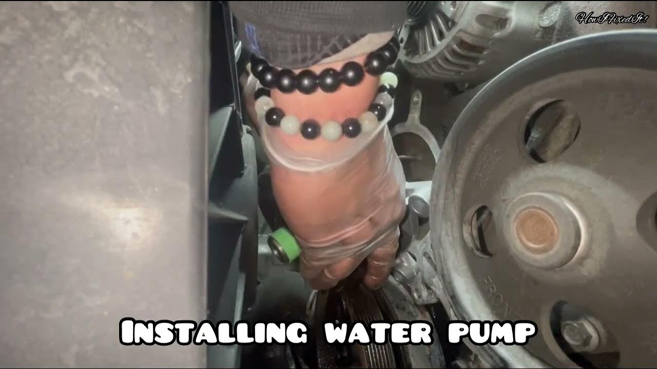 How To Replace Water Pump/2007 Jeep Liberty Water Pump Replacement/Jeep