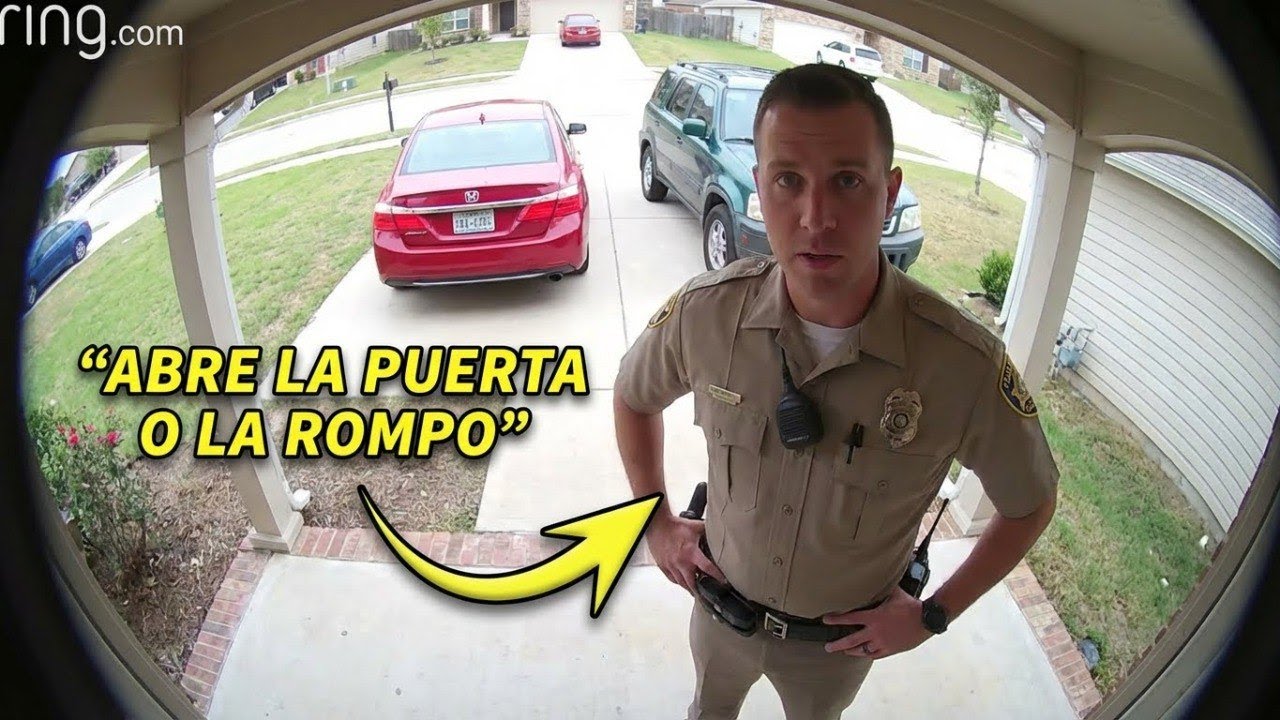 Oficial amenaza a enfermera de noche y cámara revela crimen brutal