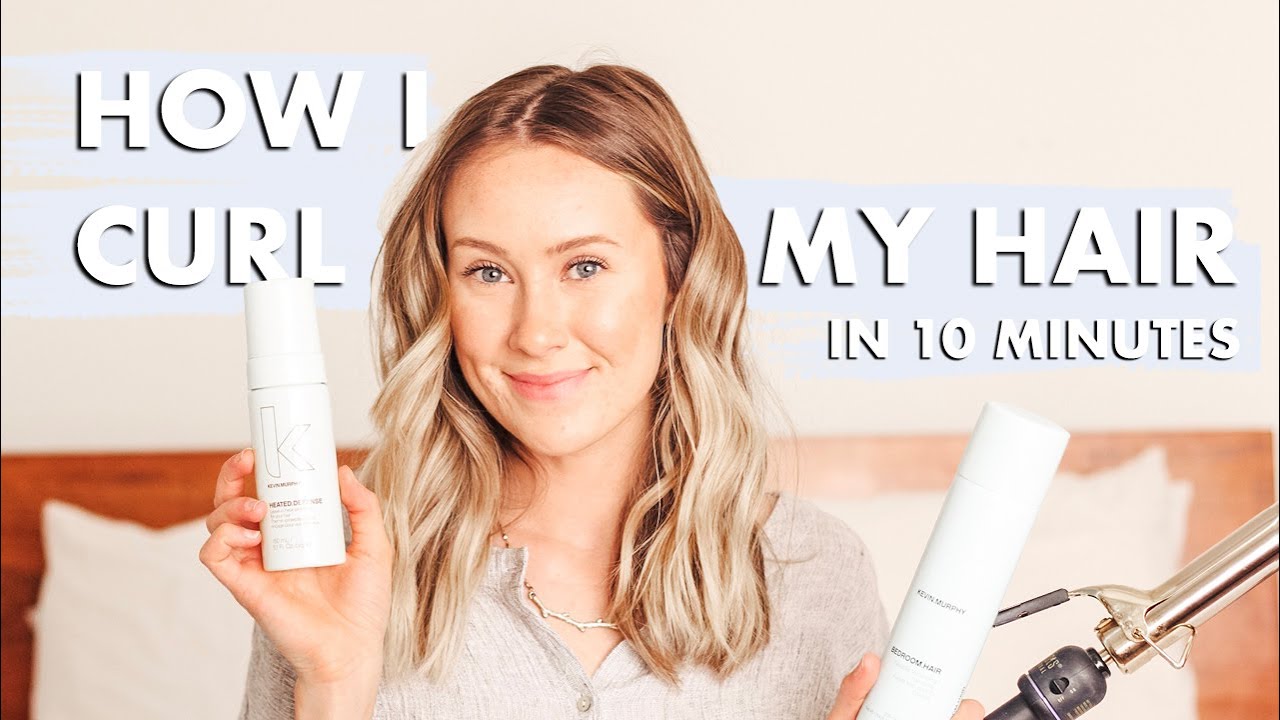 HOW I CURL MY HAIR IN 1O MINUTES