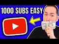 How To Get Your First 1000 Subscribers on YouTube in 2021 (6 SECRETS)