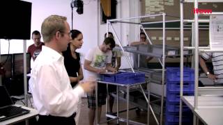 The benefits of Profile Tube System D30 in the Lean Lab of HTWG Konstanz