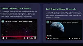 SkyGlow | Stellar Stories — Space Weather Through the Eyes of Earthlings | Fakibazz screenshot 5