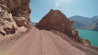YI Action Camera, Embalse El Yeso, Cajón del Maipo, Región Metropolitana, Chile