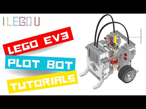 LEGO EV3 PLOT BOT Building Instructions - PLOT BOT TUTORIALS