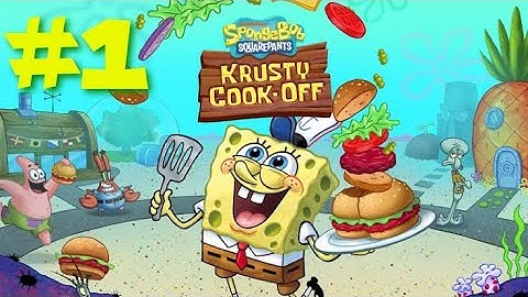 Spongebob Krusty Cook-Off PART 1 Gameplay Walkthrough - iOS / Android