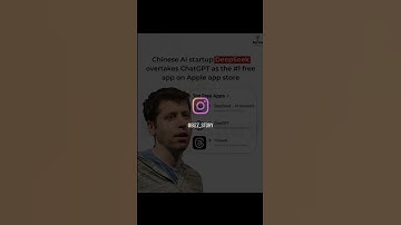 Chinese Al startup DeepSeek overtakes ChatGPT as the #1 freeapp on Apple app store Top Free Apps